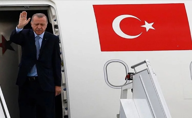 Cumhurbaşkanı Erdoğan Kazakistan'a gitti