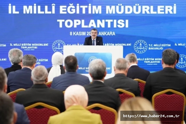 81 İl Müdürü ara tatil öncesi eğitimi Ankara'dan değerlendirdi