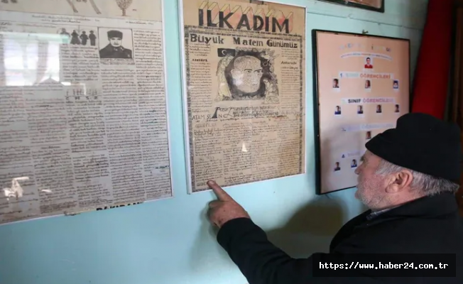 87 yıl önce hazırlanan duvar gazeteleri tarihe ışık tutuyor