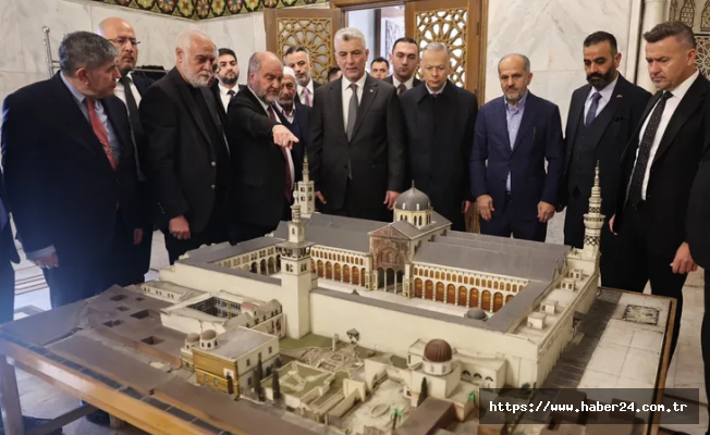 Bakan Bolat’tan Şam'da ikinci gün