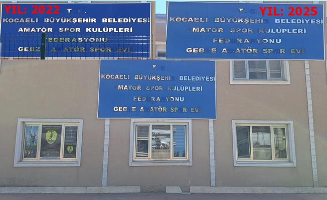 Gebze'de yıllardır bu tabelayı gören yok mu?