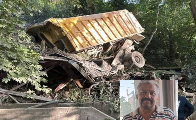Hafriyat Kamyonu Harbiye Şelalelerine Uçtu: 1 Ölü