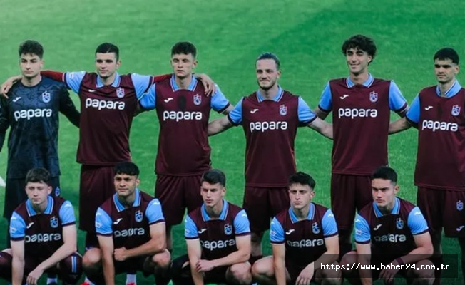 Trabzonspor U19, UEFA Gençlik Ligi'nde 2. oldu!