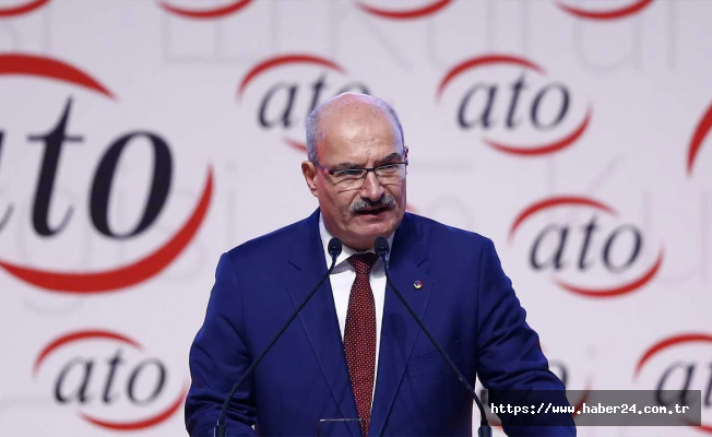 ATO Başkanı Gürsel Baran#039;dan quot;İSO 500quot; listesine giren Ankara firmalarına tebrik