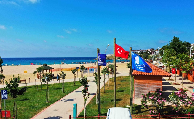 Kocaeli’nin 9 plajına “Mavi Bayrak” ödülü