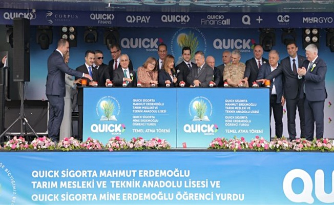 Quick Sigorta’dan Nurdağı’na Tarımın ve Eğitimin Geleceğini İnşa Eden Dev Adım
