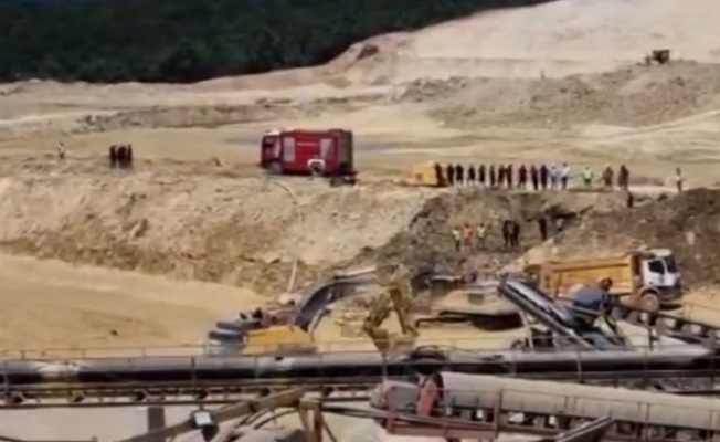 Çatalca’da kum ocağında kaza: