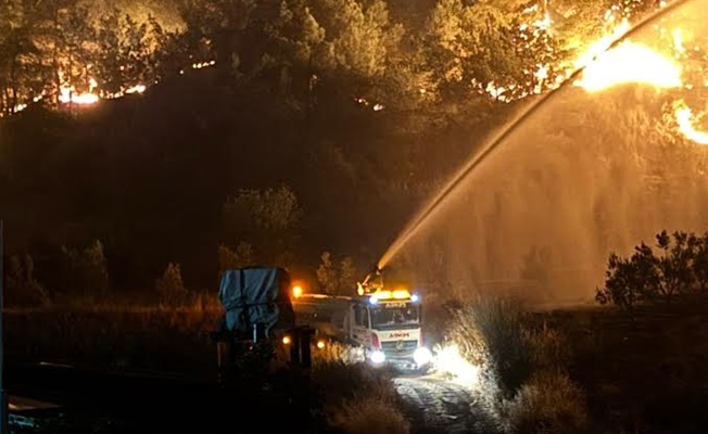 Kocaeli  Büyükşehir A Takımı, yangınlar için seferber oldu