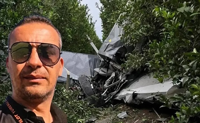 Adana’da eğitim uçağı düştü: 2 yaralı