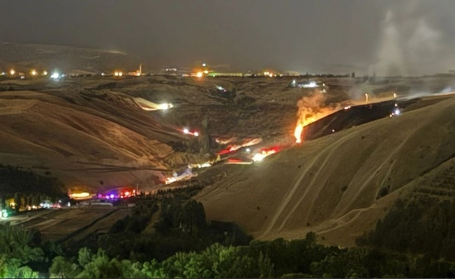Ankara Eymir Gölü’nde havai fişek yangını: 2 kişi gözaltında