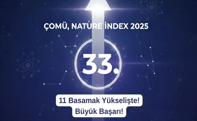 ÇOMÜ, Nature Index 2025’te 33. Sıraya Yükseldi