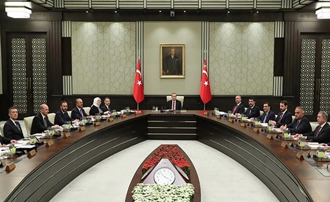 Cumhurbaşkanlığı Kabinesi Beştepe’de toplandı