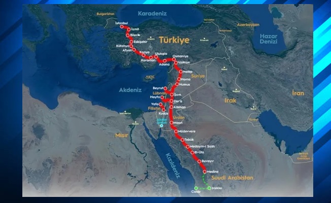 Hicaz Demiryolu’nda 30 kilometrelik eksik hat tamamlanıyor