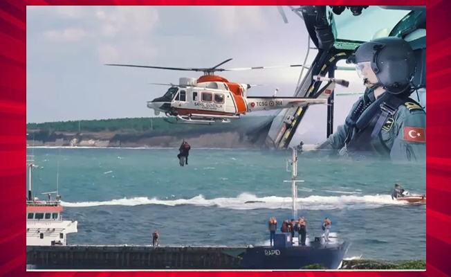 İlk kadın helikopter pilotu 7 denizciyi kurtardı! Tarih yazdı