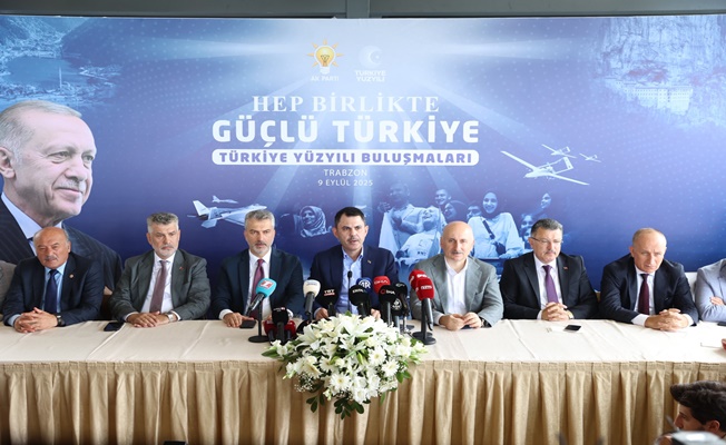 Murat Kurum, Trabzon’da Türkiye Yüzyılı Buluşmaları’na Katıldı