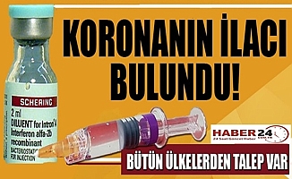 Koronavirüsün  ilacı bulundu!