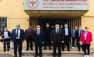 İL SAĞLIK MÜDÜRÜNDEN GEBZE’YE ZİYARET