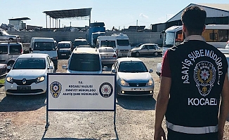 Kocaeli'de çaldıkları araçları change edip satan 2 kişi tutuklandı!
