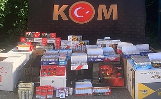 Kocaeli'de kaçak tütün operasyonu!