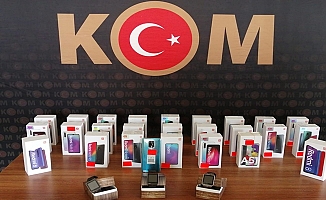 Gebze'de 26 adet kaçak telefon yakalandı!