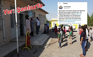 Şanlıurfa’da ilkokul müdürü Çiçek sesini duyurmaya çalışıyor!