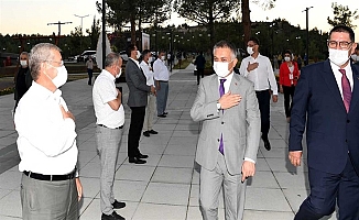 Vali Ersin Yazıcı, Batı Antalya Esnaf Odaları Başkanlarıyla Buluştu