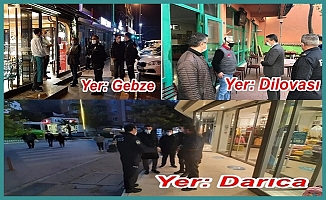 Kocaeli Gebze,Darıca,Dilovası’nda denetimler sıklaştı