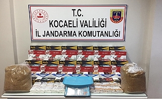 Jandarma'dan kaçak sigara operasyonu!