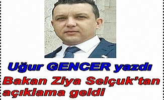 Uğur GENCER yazdı