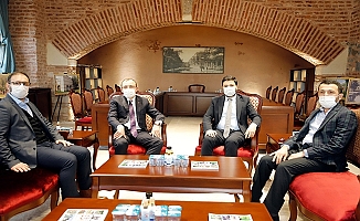 İstanbul Milletvekili Muş'tan Başkan Öztekin'e ziyaret