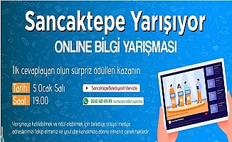 Sancaktepe'de Ödüllü Online Bilgi Yarışması