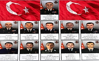 Şehitlerimizin kimlikleri belli oldu