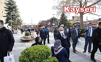 Kayseri'de Vali ile Başkandan Saha Denetlemesi