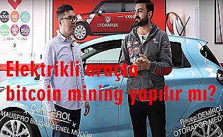 Elektrikli araçta bitcoin mining yapılır mı?