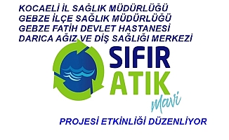 Sağlıkçılardan “Sıfır Atık Mavi Projesi” Etkinliği