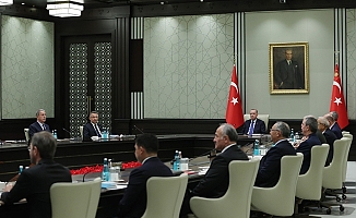 Milli Güvenlik Kurulu, Cumhurbaşkanı Erdoğan başkanlığında toplandı