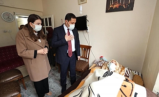 Amasya Valisi Mustafa Masatlı, Ev Ziyaretlerini Sürdürüyor