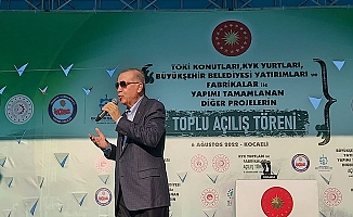 Cumhurbaşkanı Erdoğan: Kocaeli destan üstüne destan yazıyor