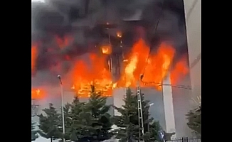 Akit TV'nin merkez binasında yangın çıktı