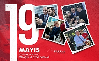 Cumhurbaşkanı Erdoğan'dan 19 Mayıs mesajı