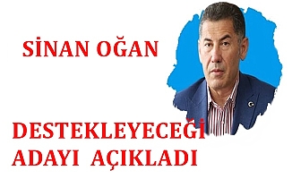 Sinan Oğan, 28 Mayıs seçimlerinde destekleyeceği adayı açıkladı
