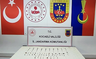 Roma ve Bizans dönemine ait tarihi parçalar ele geçirildi