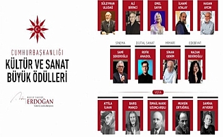 Cumhurbaşkanlığı Kültür ve Sanat Büyük Ödülü sahipleri belli oldu