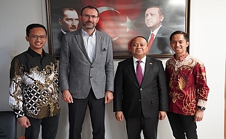 Endonezya Büyükelçisinin SAÜ Ziyareti