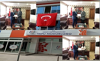 GEBZE TAPU MÜDÜRLÜĞÜ ÇALIŞANLARI BAŞARI BELGESİ İLE ÖDÜLLENDİRİLDİ