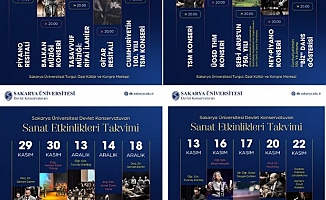 SAÜ Müzik Şölenleri Başlıyor