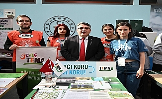 ZBEÜ Rektörü Prof. Dr. İsmail Hakkı Özölçer, Öğrenci Toplukları Tanıtım Günleri’nin açılışına katıldı