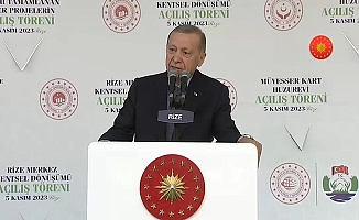 Erdoğan memleketi Rize'den dünyaya mesaj verdi...