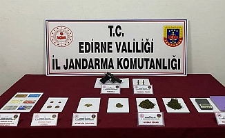 Edirne'de şüpheli şahıs dolandırıcılık malzemeleriyle yakalandı