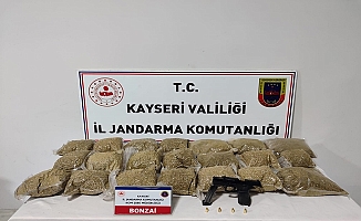 Kayseri'de uyuşturucu operasyonu: 1 gözaltı